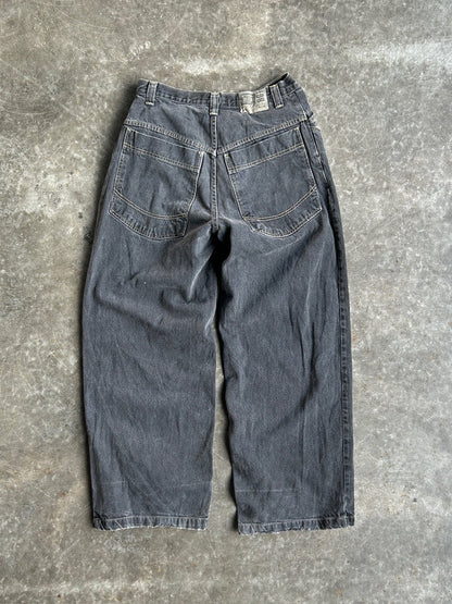 Vintage Black Denim Pants