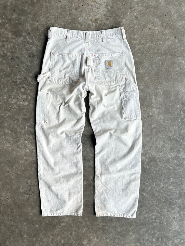 Vintage white Double Knee Pants