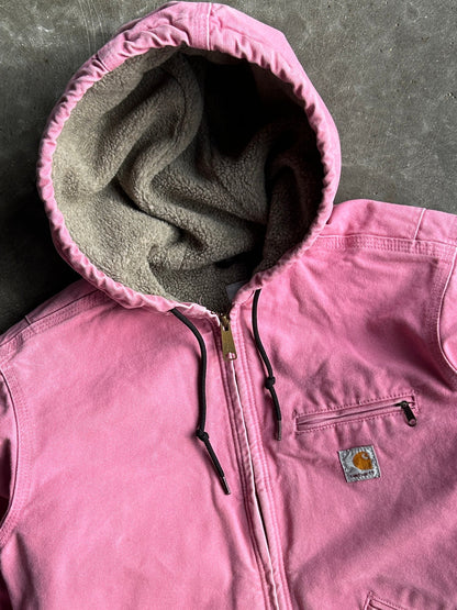 Vintage Pink Fleece Jacket