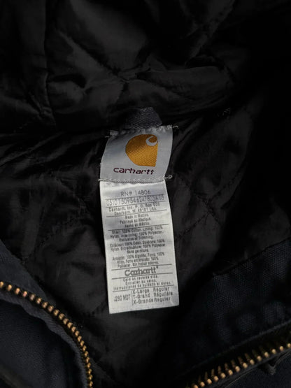 Vintage Navy Yankee Hooded Jacket