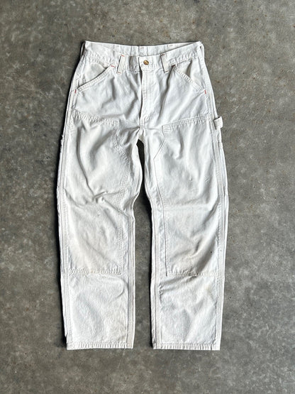 Vintage white Double Knee Pants