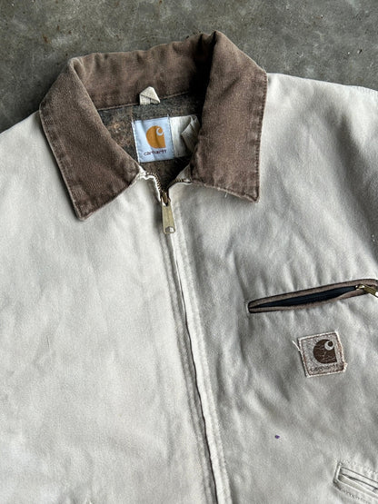 Vintage White Detroit Jacket