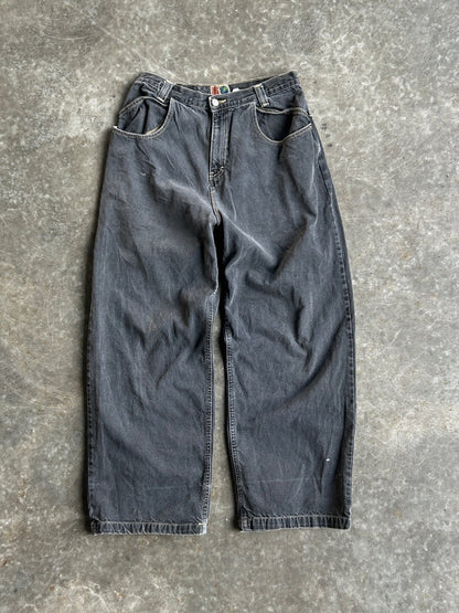 Vintage Black Denim Pants